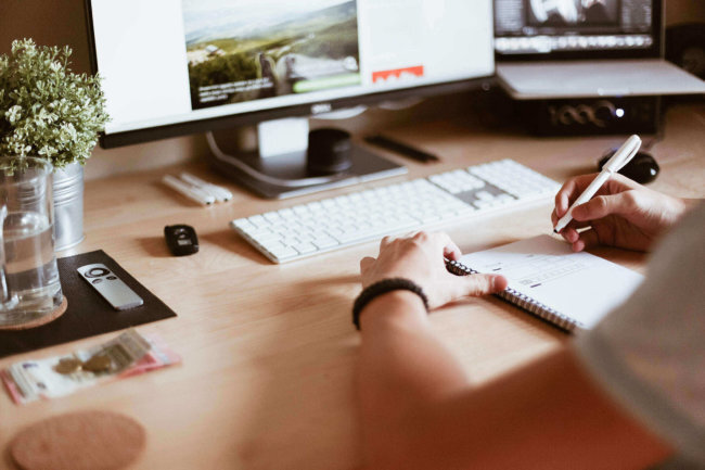 working-on-website-layout