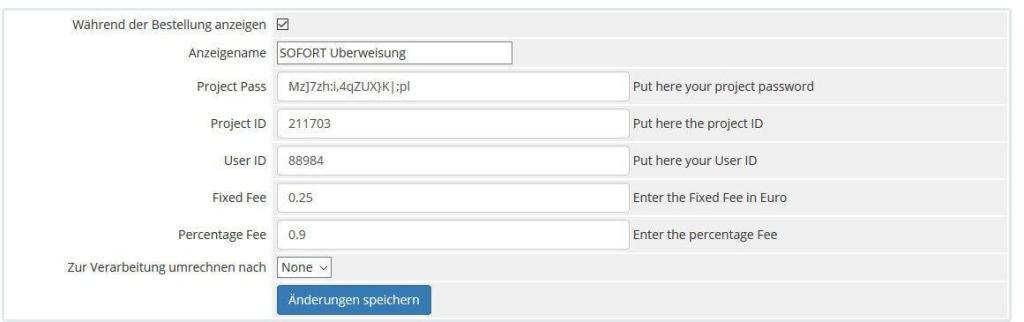 WHMCS Gateway for SOFORT payment 1