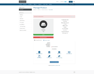 Froxlor Clientarea