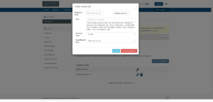 Froxlor Subdomains